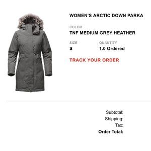 North face down parka